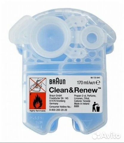Картридж самоочистки бритв Braun CCR Clean&Renew объявление продам