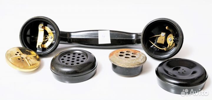 Трубка телефонная старая, карболит Для тан-6. СССР