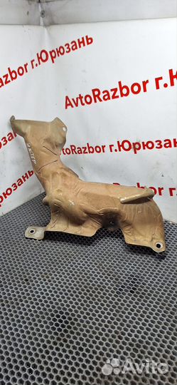 Тепловой экран коллектора renault duster