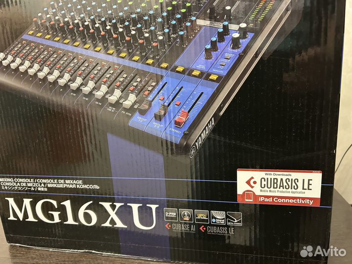 Микшерный пульт Yamaha MG16 XU (новый в упаковке)