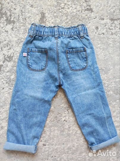 Джинсы для девочки 86