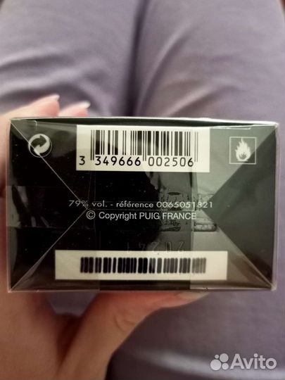 Paco Rabanne Black XS оригинал, первая версия