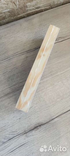 Заготовка Пенал для кистей 35*10*4 см, сосна