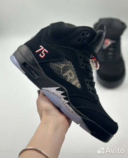 Черные Nike Jordan 5