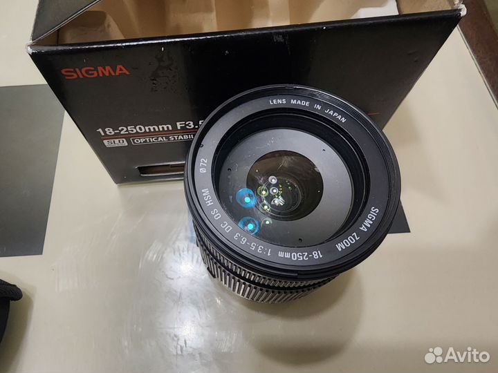 Объектив sigma 18-250mm