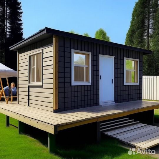 Каркасный дом баня под ключ