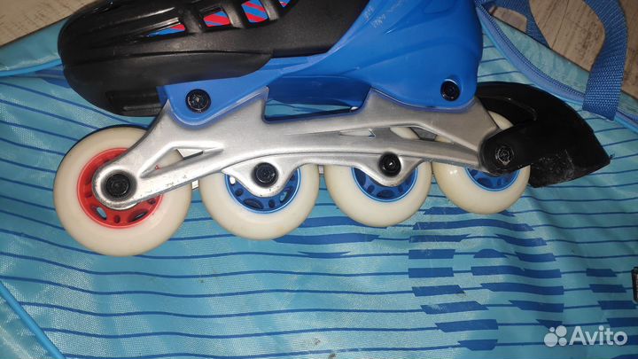 Коньки детские раздвижные роликовые