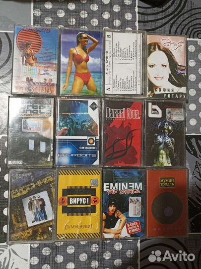 Аудиокассеты с записью