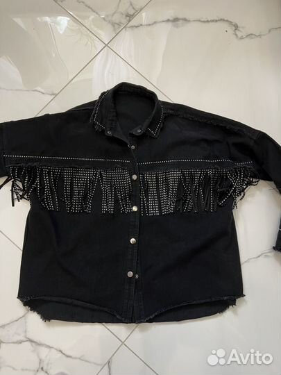 Джинсовая куртка женская