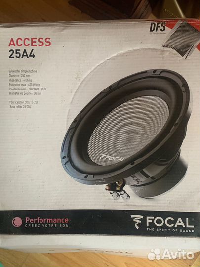 Сабвуфер focal