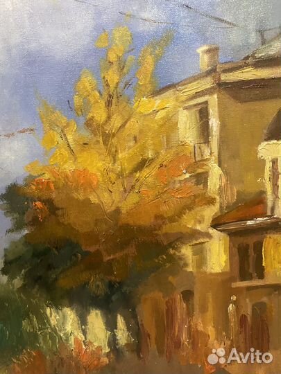 Картина маслом на холсте пейзаж