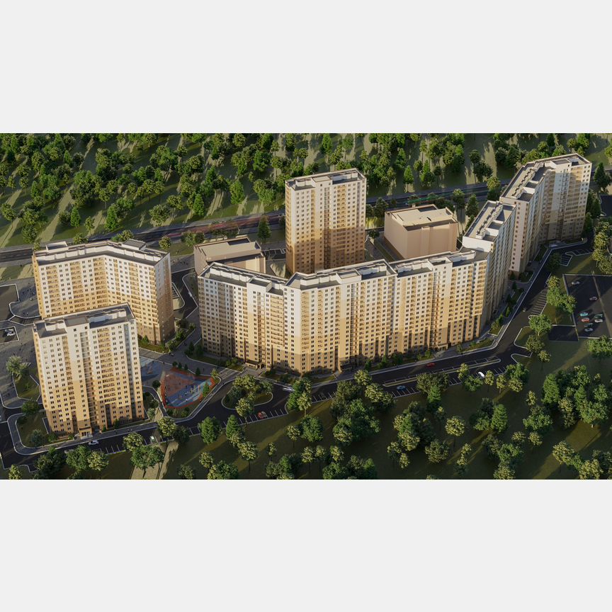 2-к. квартира, 63,2 м², 16/17 эт.