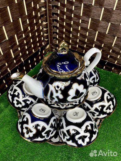 Чайный сервиз Пахта фарфор