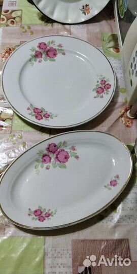 Блюдо, поднос, миска эмалированная СССР