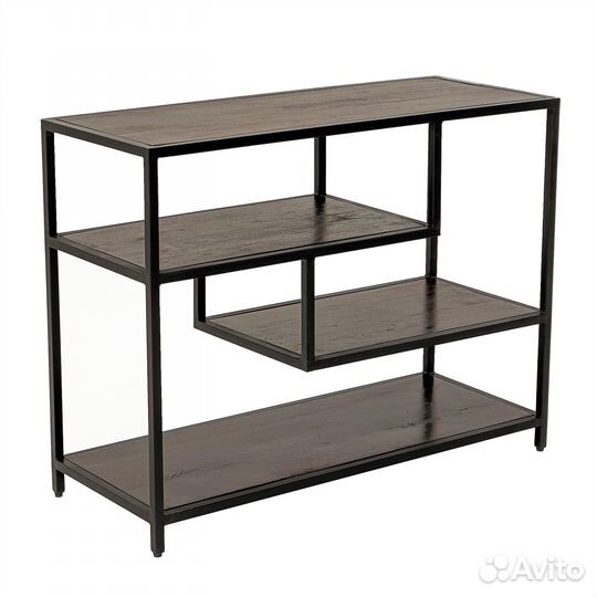 Консоль деревянная лофт под тв