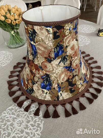 Абажур большой и высокий