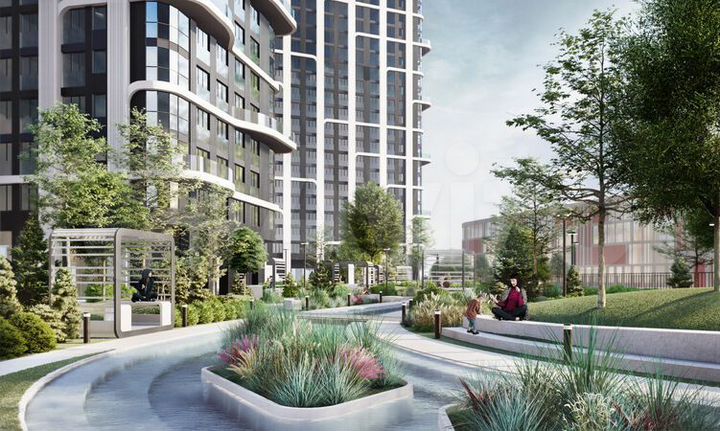 2-к. квартира, 75,8 м², 2/22 эт.