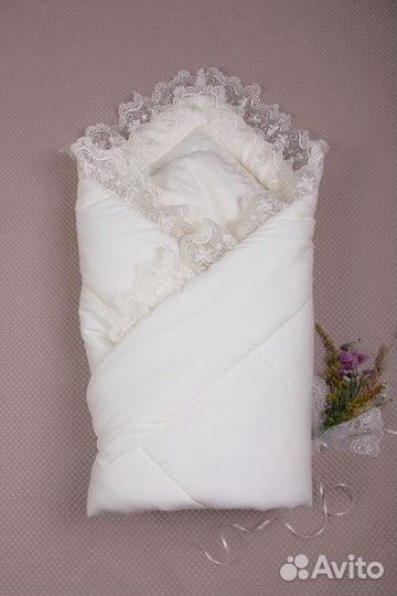 Конверт-одеяло на выписку новый