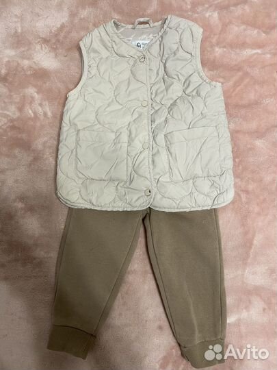 Комплект жилетка и штаны 86