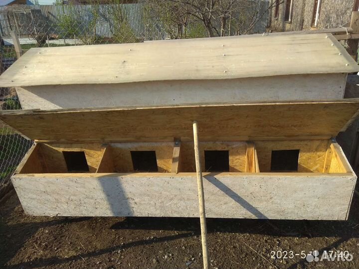Курятник летний с гнездами