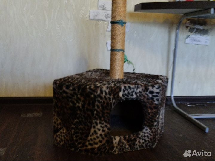 Когтеточка домик для кошки
