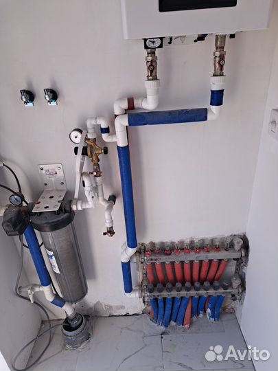 Услуги сантехника, сантехник, монтаж отопления