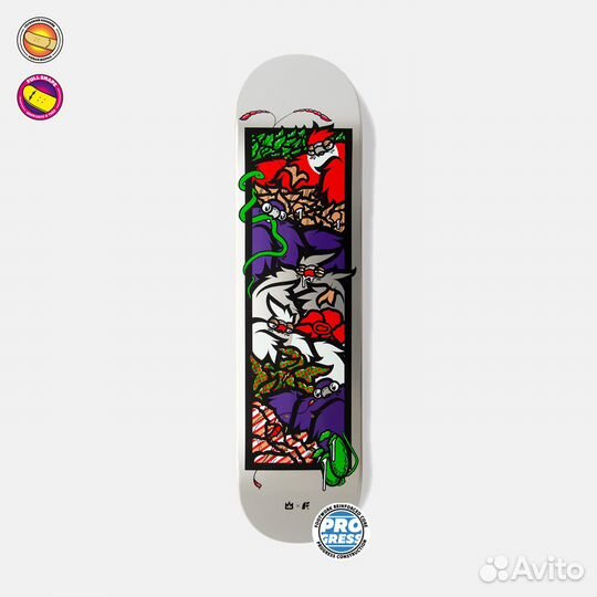 Дека Footwork Progress ACP Silver Full Shape