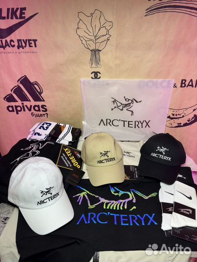 Кепка arcteryx носки в подарок