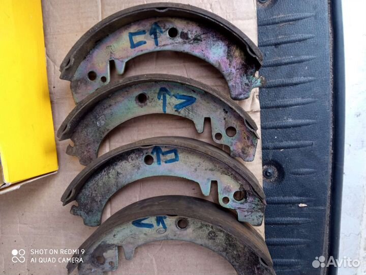Колодки задние на классику