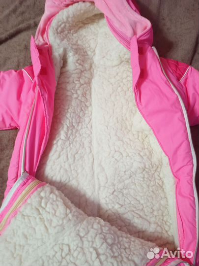 Зимний комбинезон трансформер 68-80