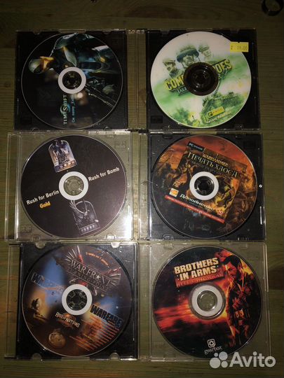 Компьютерные игры диски