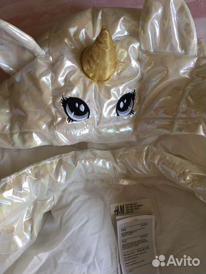 Пуховик куртка одежда для девочки H&M