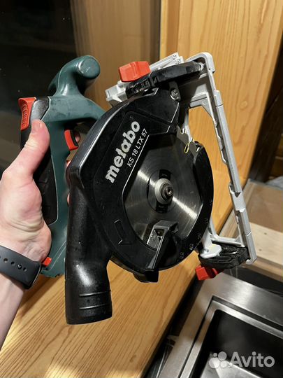 Аккумуляторные ушм и дисковая пила metabo