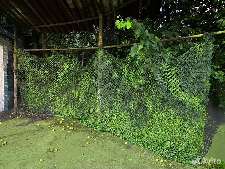 Маскировочная сетка зелёная