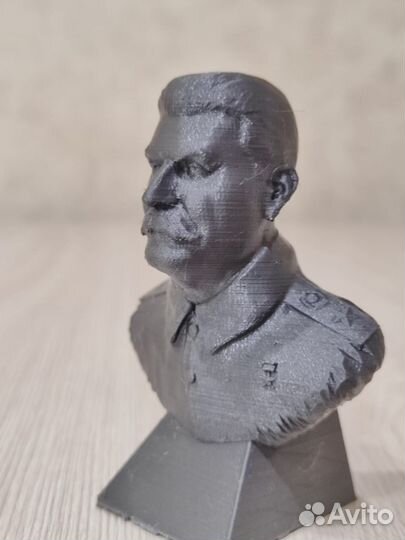 Бюст т. Сталина, пластик 7.5 см