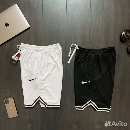 Шорты Nike Мужские Женские Цвета Хаки Белые Shorts