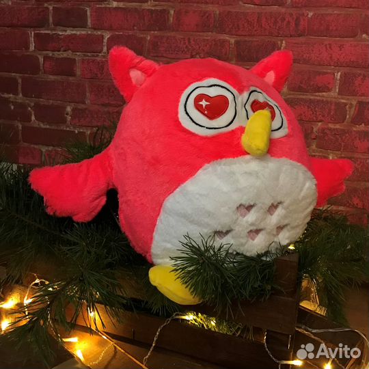 Сова Игрушка 3 в 1 (плед внутри )