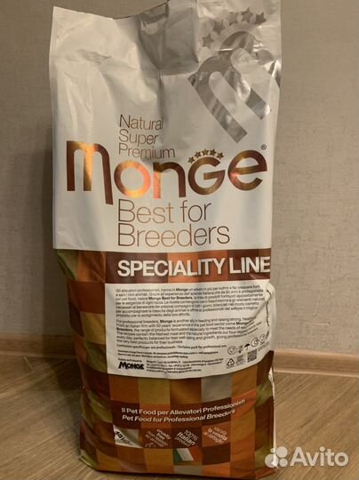 Корм для собак monge