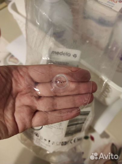 Силиконовые накладки на грудь medela S