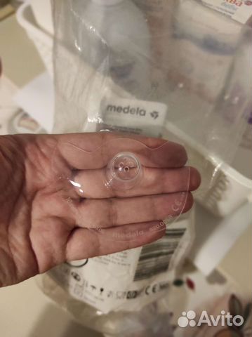 Силиконовые накладки на грудь medela S