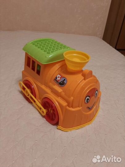 Игрушка Лего Паровозик для малышей