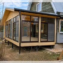 Веранда Терраса под ключ за 7 дней опыт 20 лет, Уфа