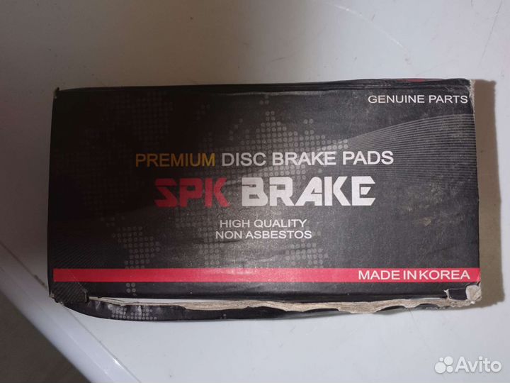 Передние тормозные колодки daewoo Matiz / Spark