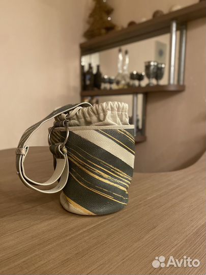 Сумка натуральная кожа Askent