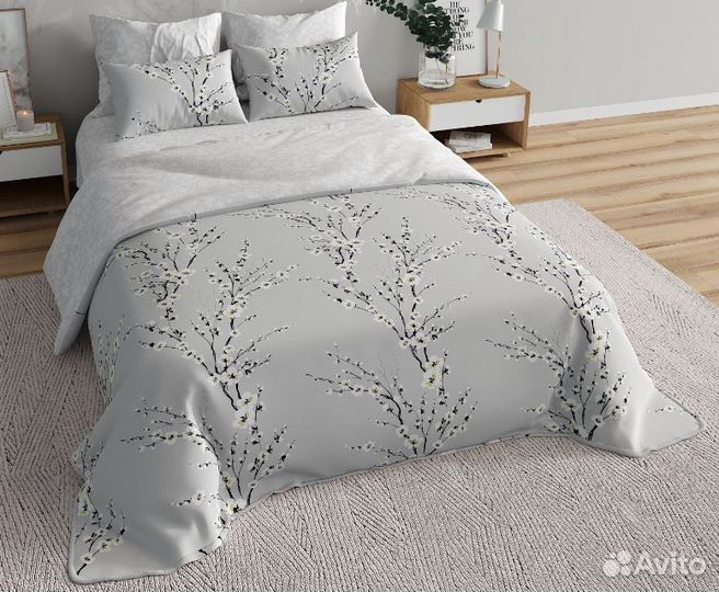 Постельное белье из перкали. Индивидуальный пошив