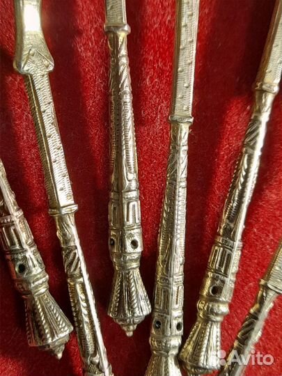 Ложки серебряные, старинные,Франция