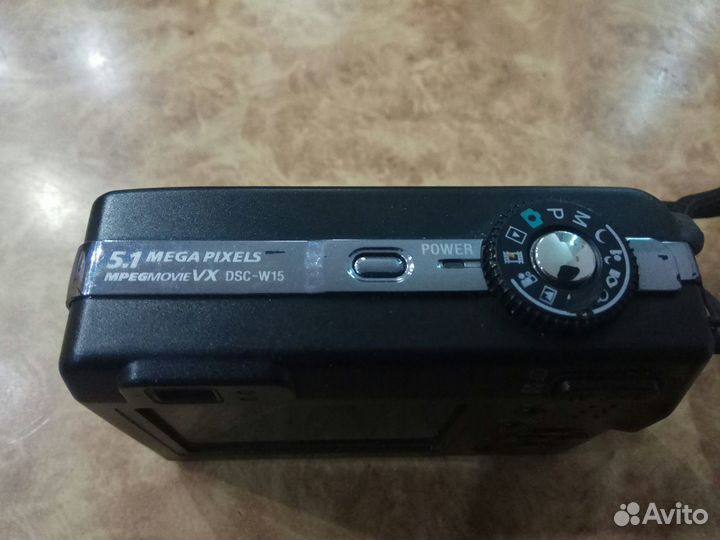 Цифровой фотоаппарат Sony Cyber-shot DSC-W15