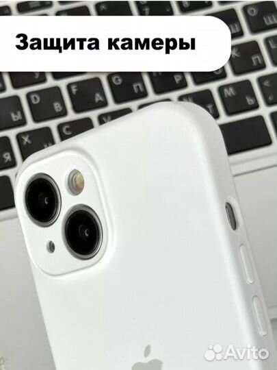 Чехол на iPhone 15 c защитой камеры