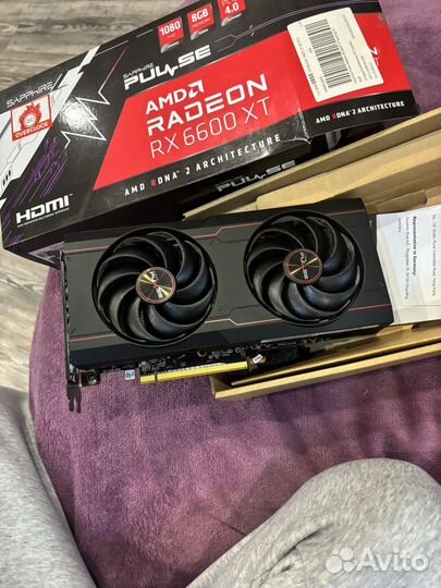 Видеокарта rx6600xt sapphire