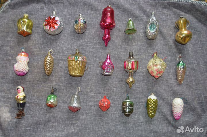 Елочные игрушки СССР